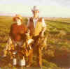 Era & Coy Pheasant Hunting - My Mother and I in 1980.  She loved the outdoors.  I guess I got it honest.