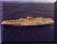 Official photo for the USS Ranger's 25th anniversary